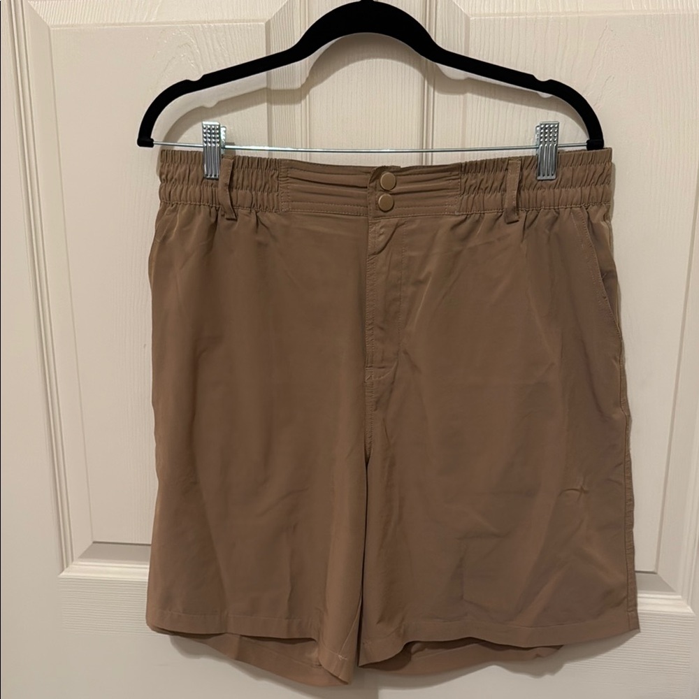 Burlebo Everyday Short - Desert Tan - All Over Ducks Pocket
